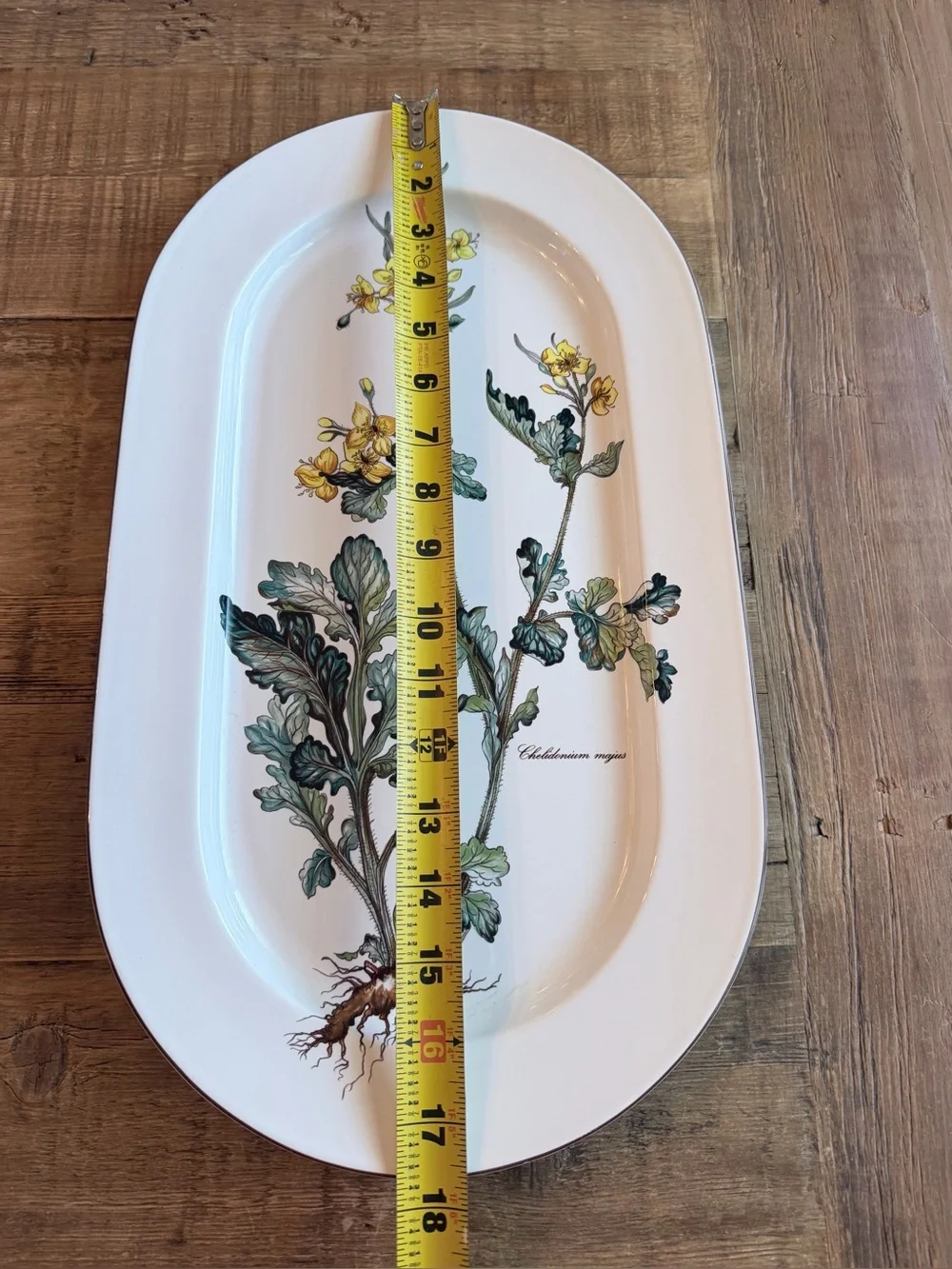 Villeroy & Boch Botanica CHELIDONIUM Oval Serving Platter 17 5/8